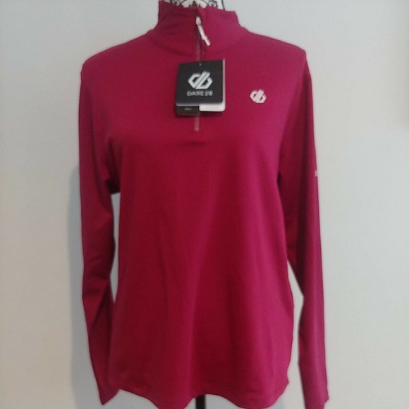 NWT!! Dare 2B Lowline II Core Stretch 1/4 Zip Ski Baselayer Top Size 8 - Picture 1 of 3